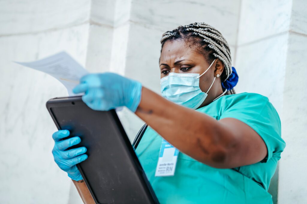 Registered Nurse working in a Canadian hospital